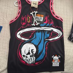 Kids Miami Heat LBJ &Wade Jersey