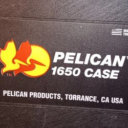 Pelican Case, Mask, Tank And Regulator
