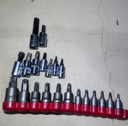 Mac ,21 Pc Torx Sockets