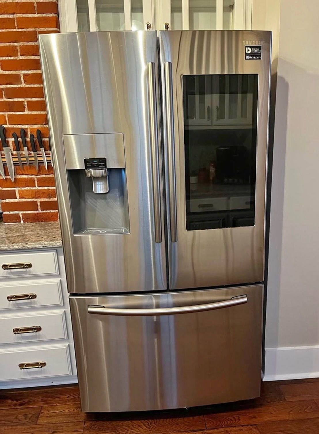 Samsung Refrigerator Stainless steel French Doors with Bottom Drawer