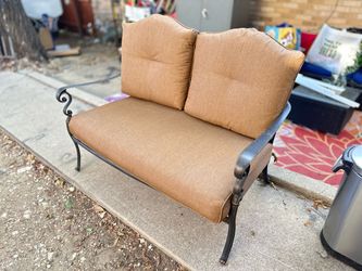 Outdoor Patio Loveseat with Cushions