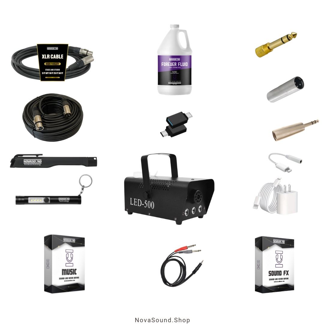 Audio Visual Equipment Stage Studio Bundles Cables Adapters Lights Music tech https://offerup.com/redirect/?o=Tm92YXNvdW5kLnNob3A=