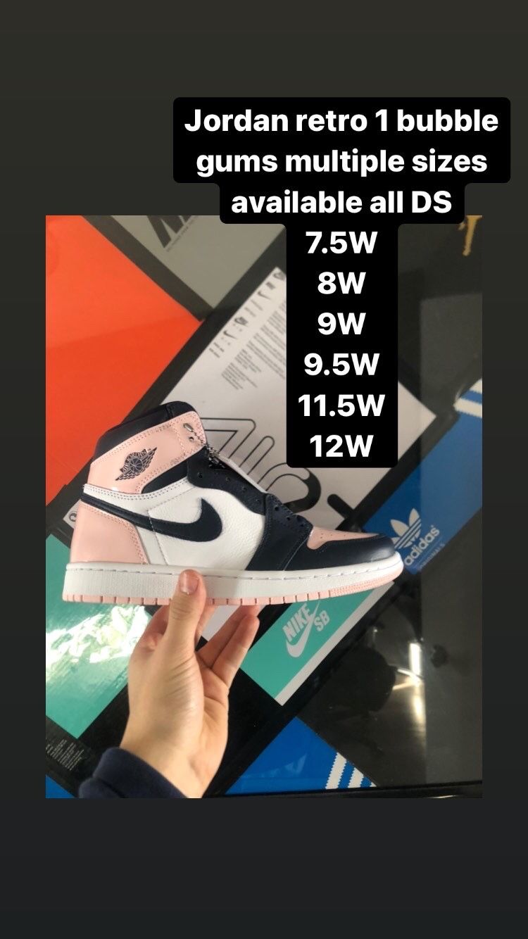 Jordan 1 Bubble Gums/ Atmospheres