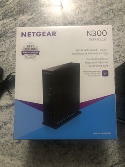 Netgear router Wifi n300