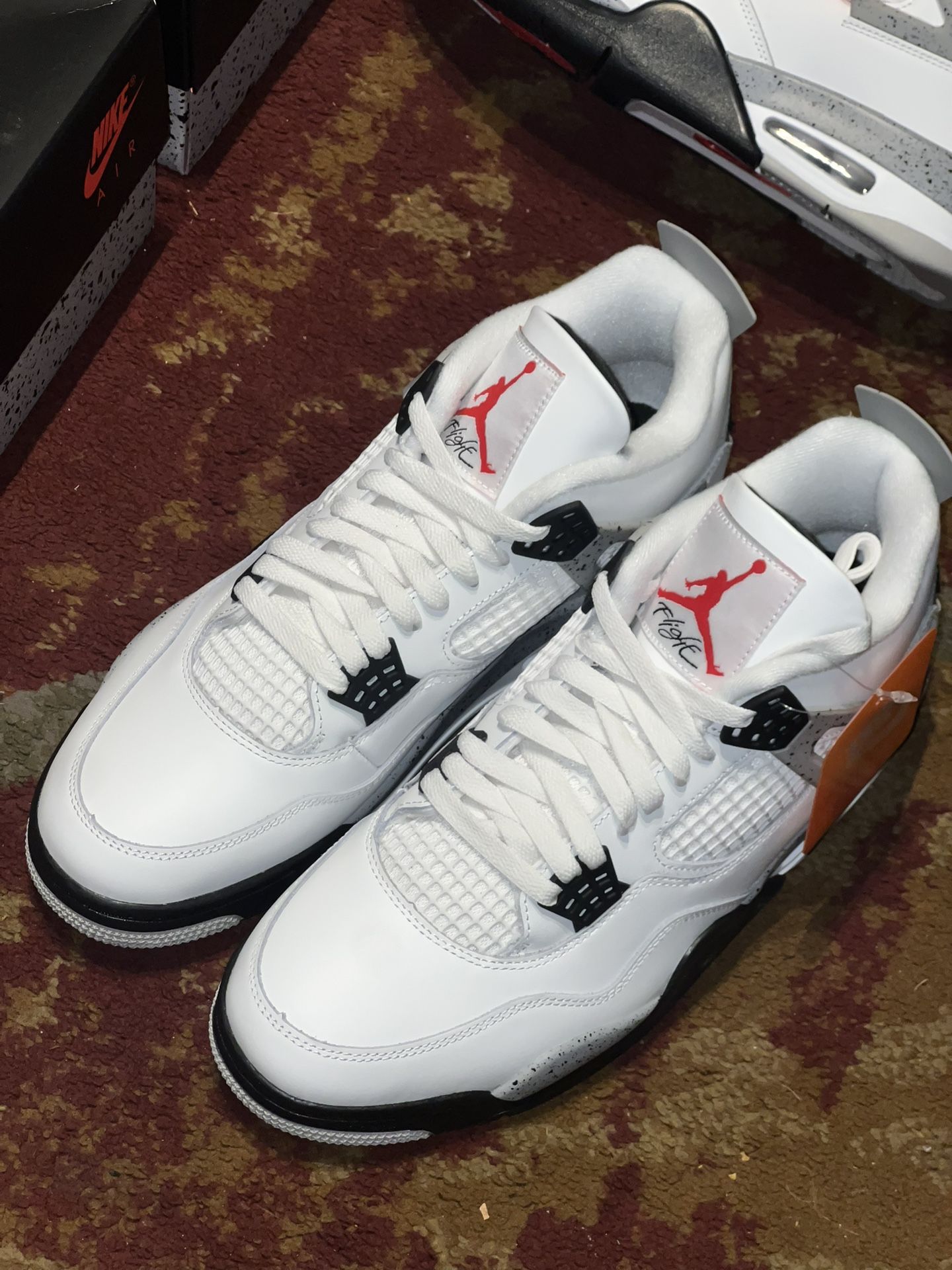 jordan 4 white cement (2025)