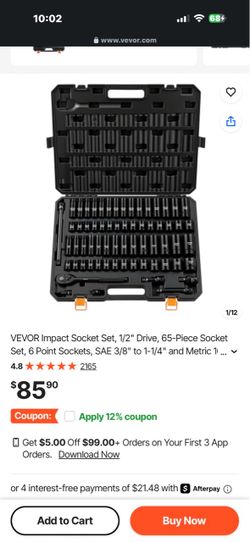 Vevor sockets brand new