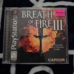 Breath of Fire 3 Playstation 1