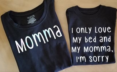 Mom and son shirt set