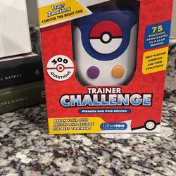 Pokémon trainer challenge game