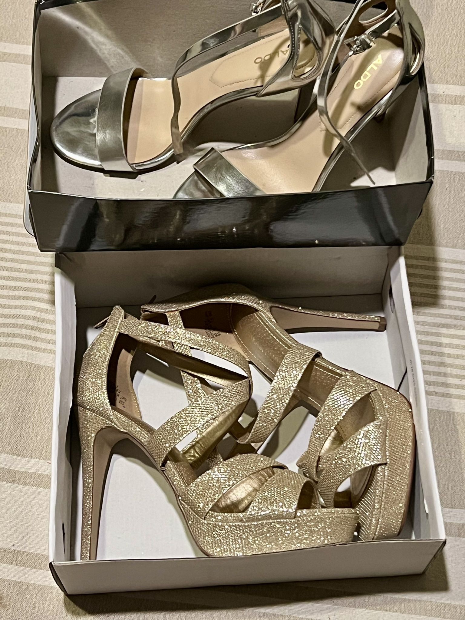 Heels Bundle (Silver And Gold)