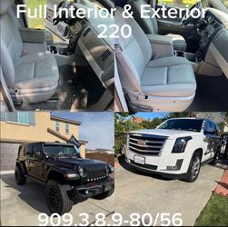 Full Interior/Exterior Car Detailed