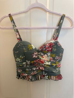 Floral Crop Top
