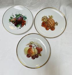 Vintage Bavarian Germany Fruit Dishes 3pcs