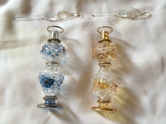 Fine Glass Egyptian Perfume Oil Bottles