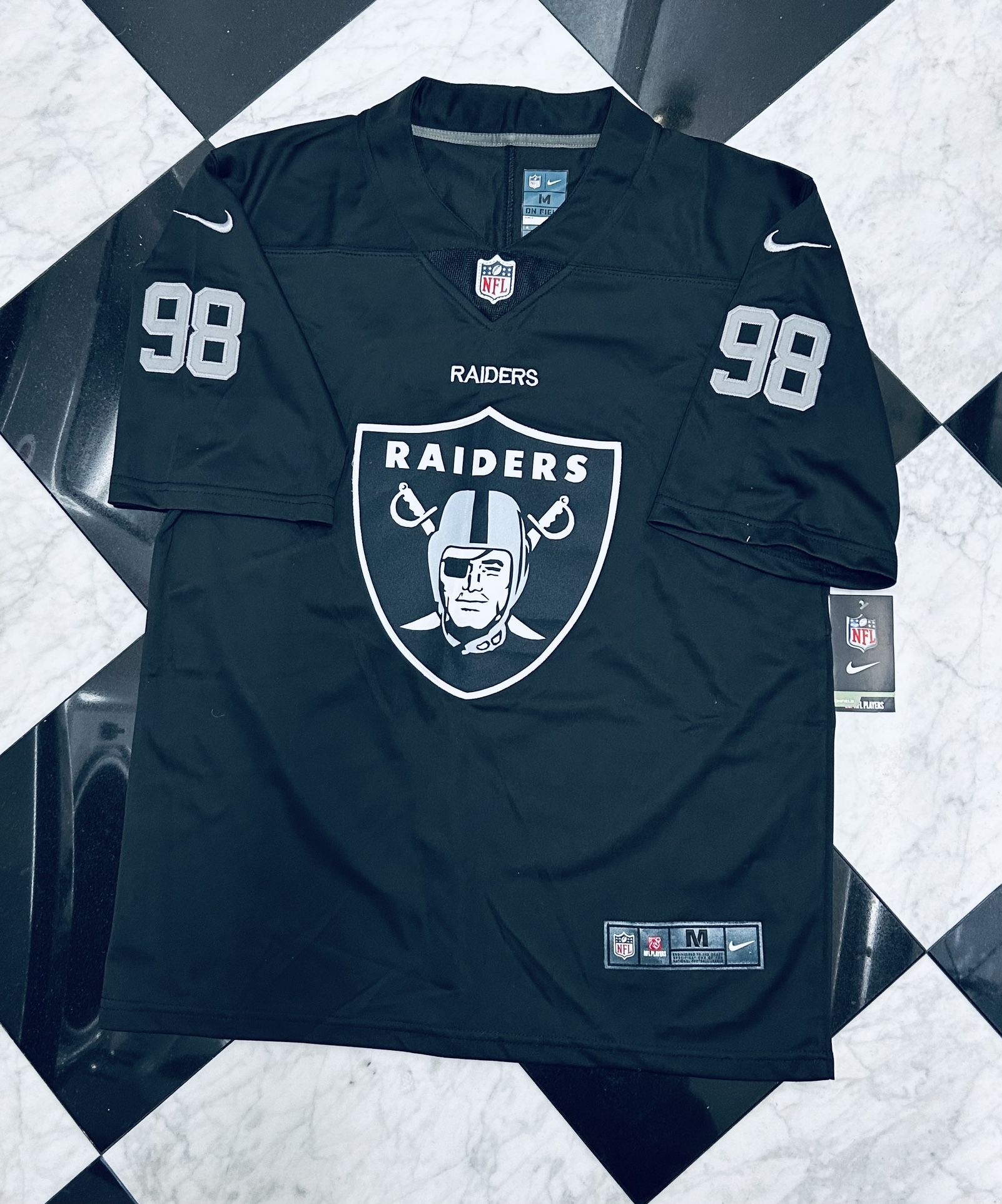 Maxx Crosby Raiders Jersey (M) Other Sizes/Jerseys Avl
