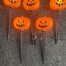Halloween Pumpkin Pathway Lights