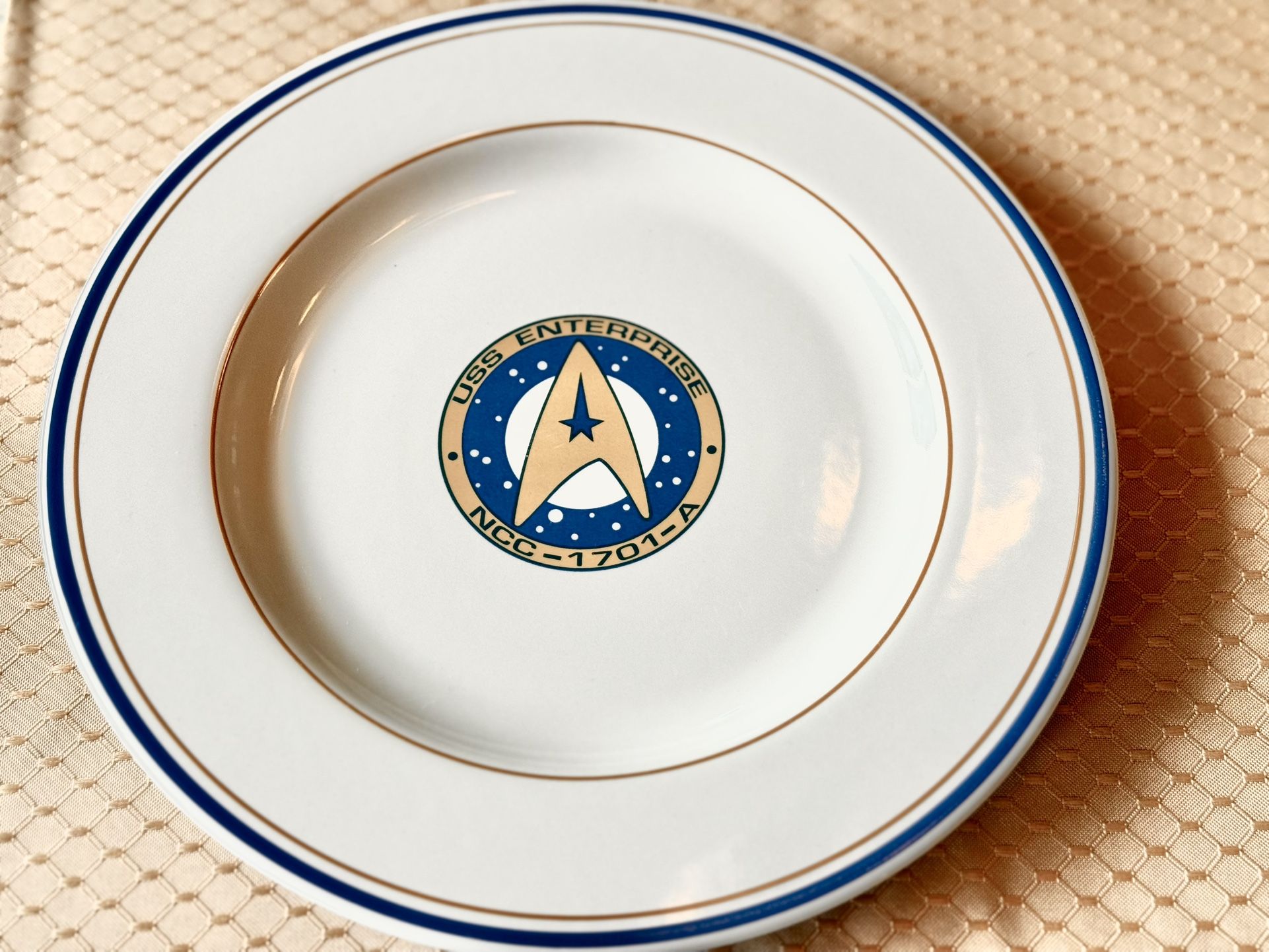 Star Trek Collectible plate