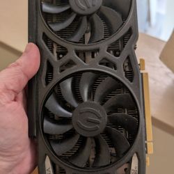 EVGA 1080 TI SC Black Edition to used normal wear and tear.