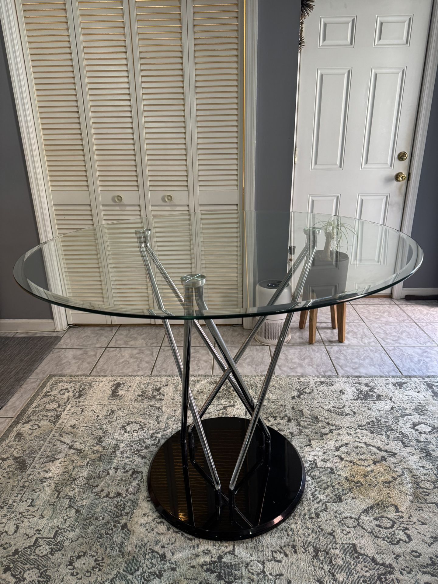 High Glass Table