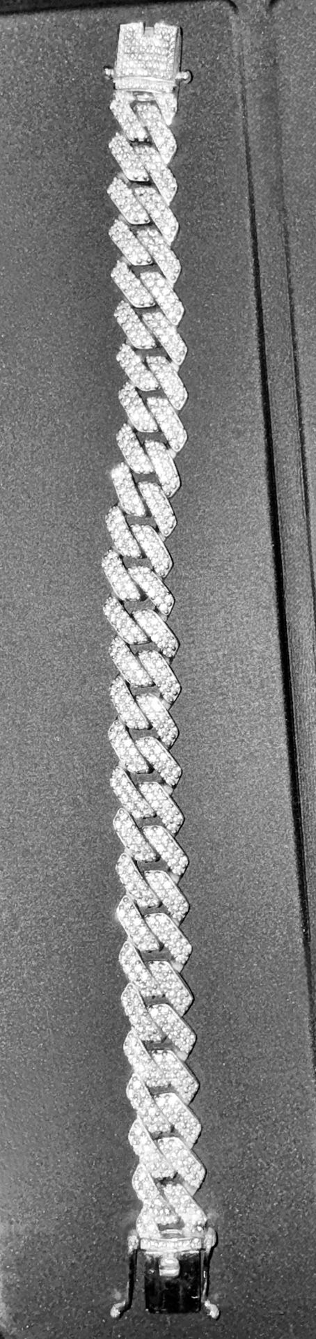 8” Moissanite Diamond Bracelet