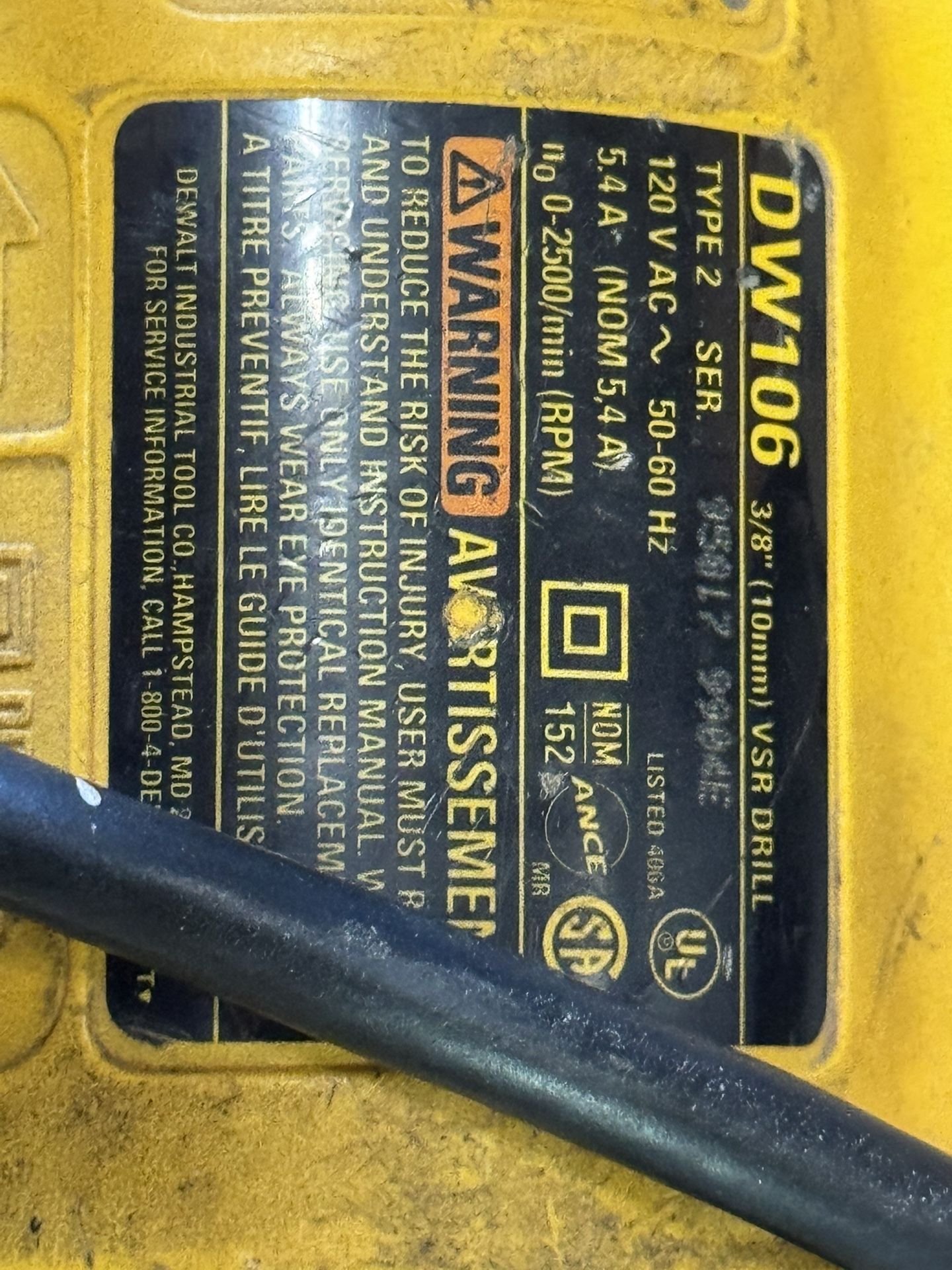 Dreamt Dw106 Corded Drill Work Excellent