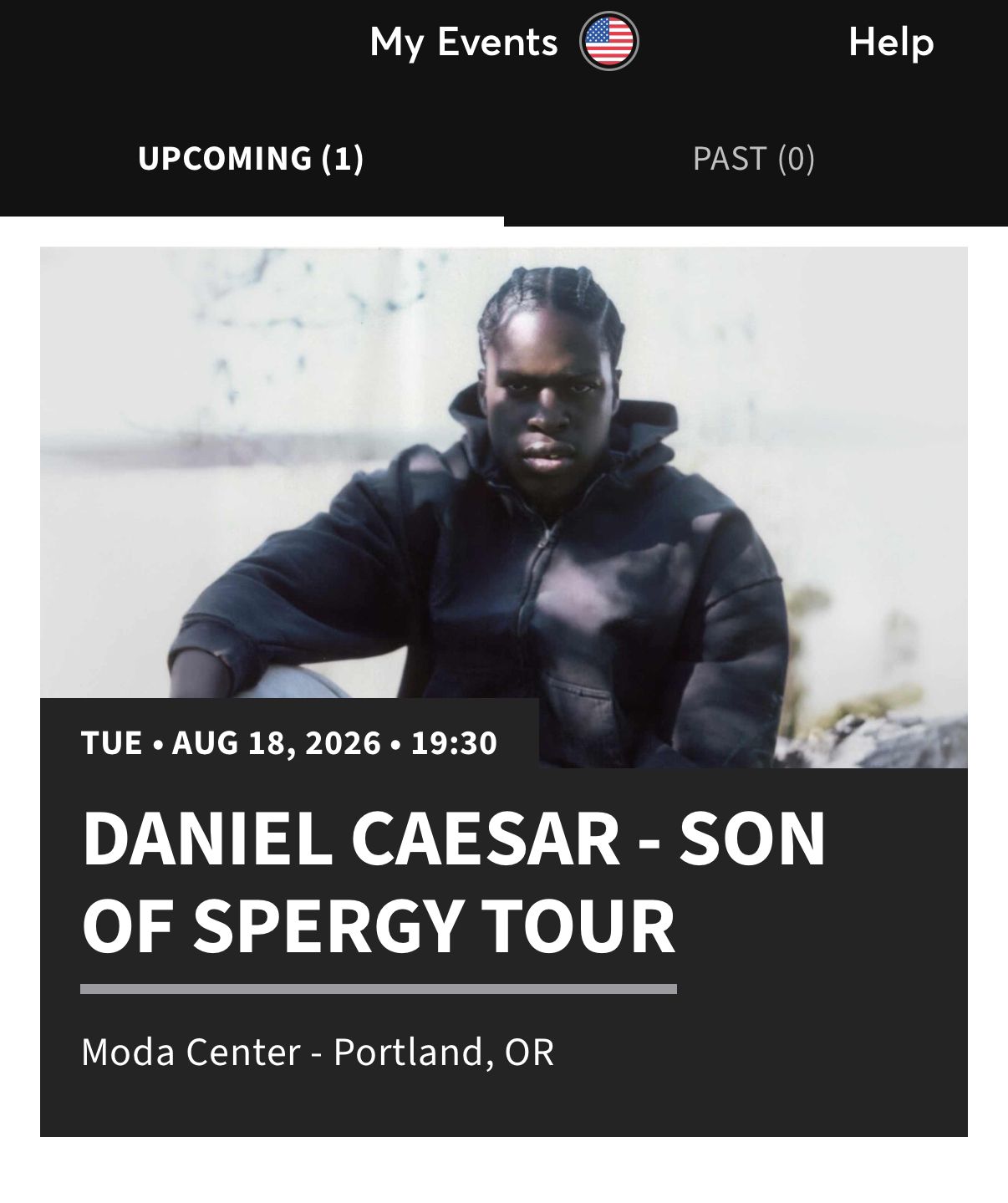 Daniel Ceaser tickets - Portland, OR