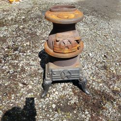 Mini Pot Belly Stove ANTIQUE 