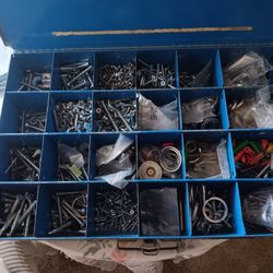 Storage Box With Odds & Ends