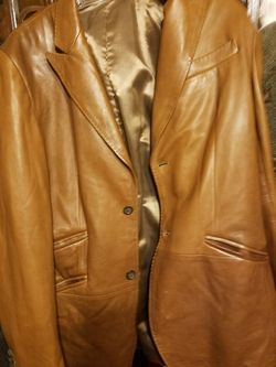 Men's leather