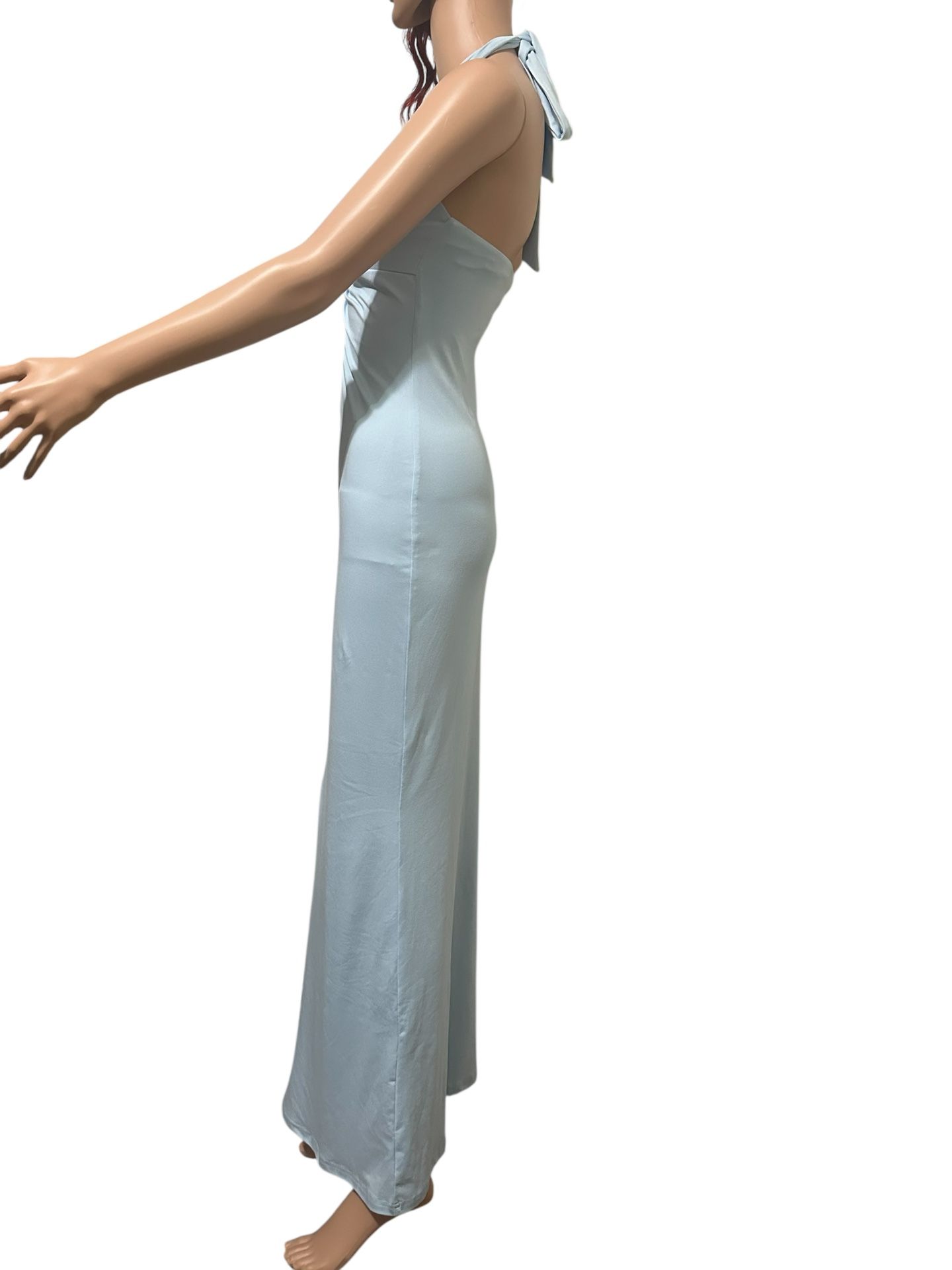 knee length dresses for ladies Hathaway Maxi Dress | Blue Floral | Womens main image 1