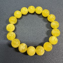 Beeswax Amber Bracelet 
