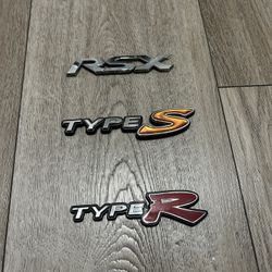 Acura / Honda DC5 Emblems