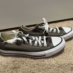 Gray Converse - 7 Woman’s 