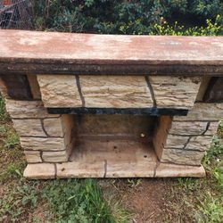 Fiberglass Fire Place 