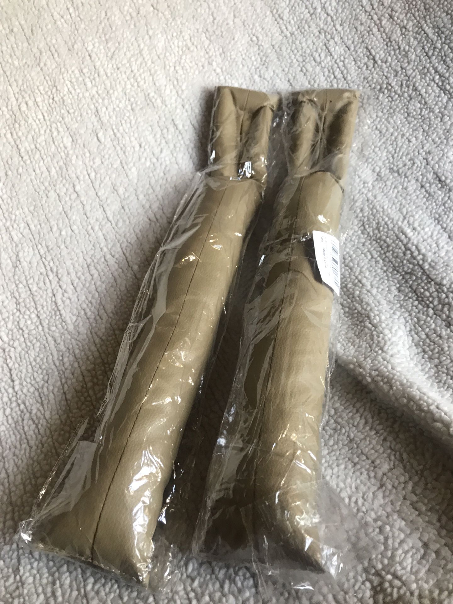 Seat Gap Fillers 18” x 3” TAN, PU Leather