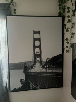 Golden Gate Bridge painting