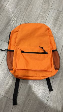 Orange Backpack