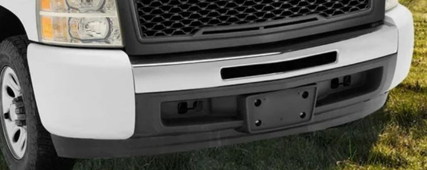 Gray Condition Front Bumper