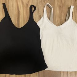 Lululemon Two Align Tanks Both Brand New Barely Worn 40 For Both 20 For 1