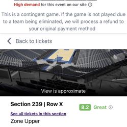Playoff Game Suns Vs Timberwolves 4 Tickets Each 65 