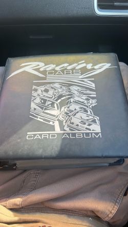 Racing cars card album