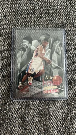 Allen Iverson 1997 skybox Z 5/10