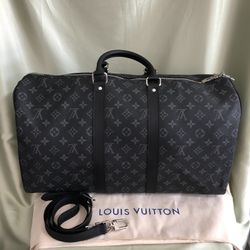Pre-owned Louis Vuitton Keepall Bandoulière Bag
