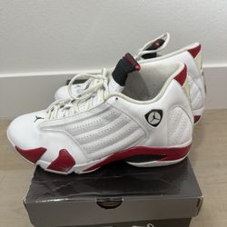 Air Jordan 14 Retro Candy Cane 2011 Sz 9.5