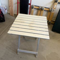 Fold Up Metal Table