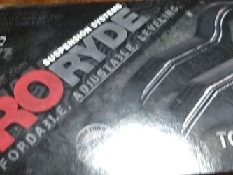 Proryde Torsion Lift Kit