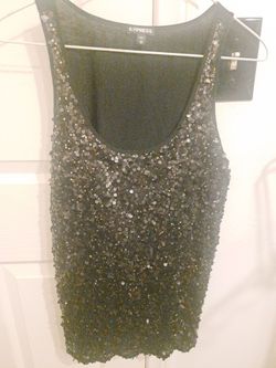 Sequin Tank Top