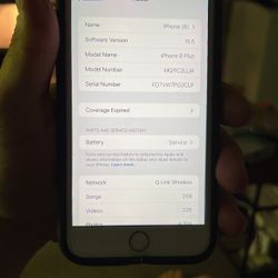 iPhone 8 Plus Rose Gold Unlocked 256gig $350