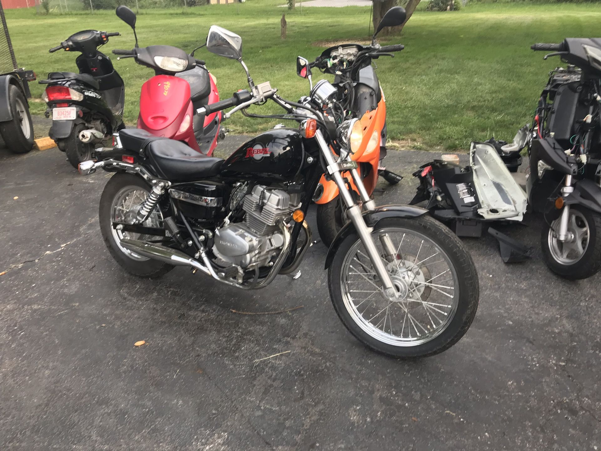 1999 Honda 250 Rebel runs good low miles