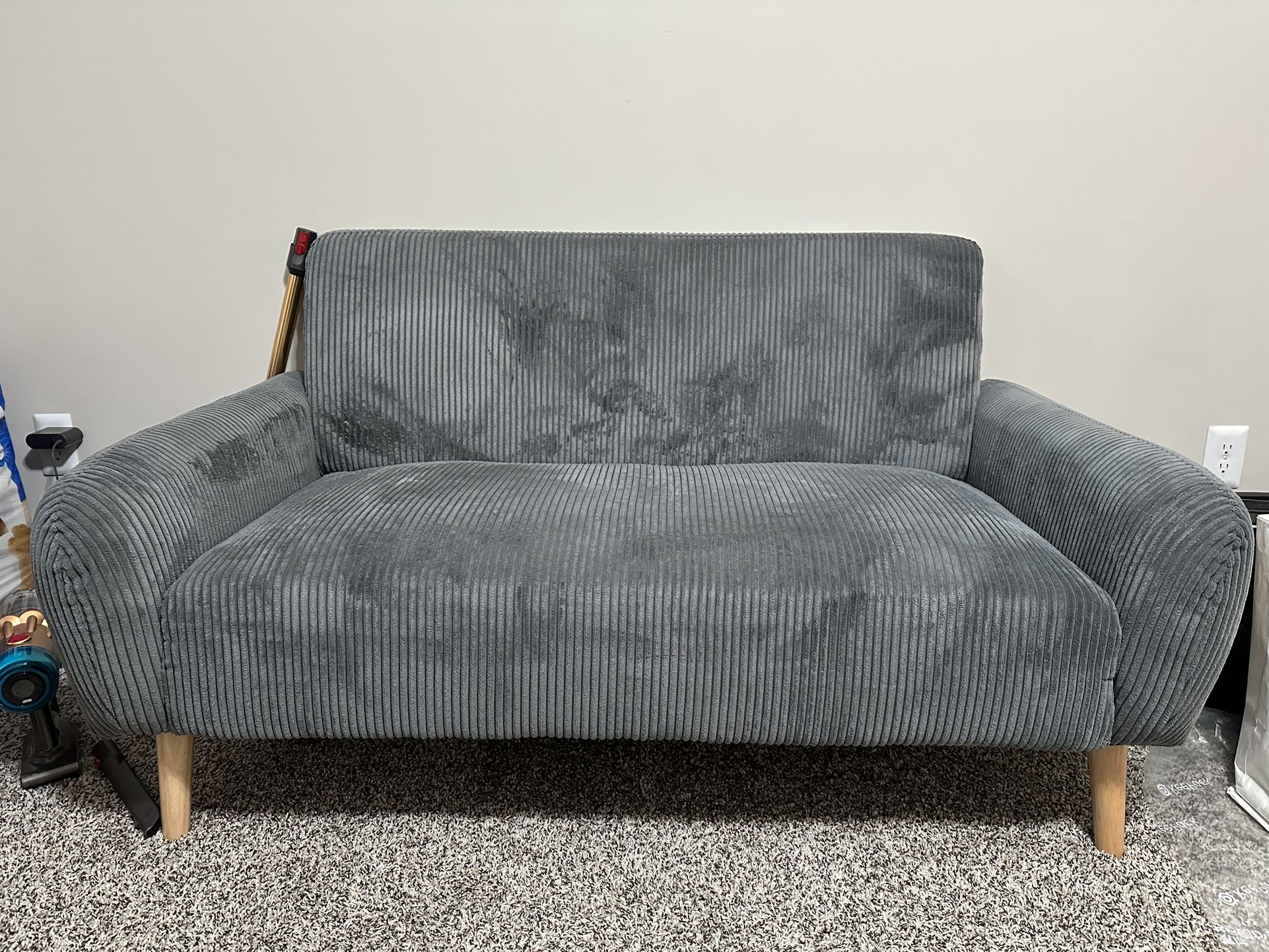 Sofa (Gray, 57L X 32H * 30.5W)